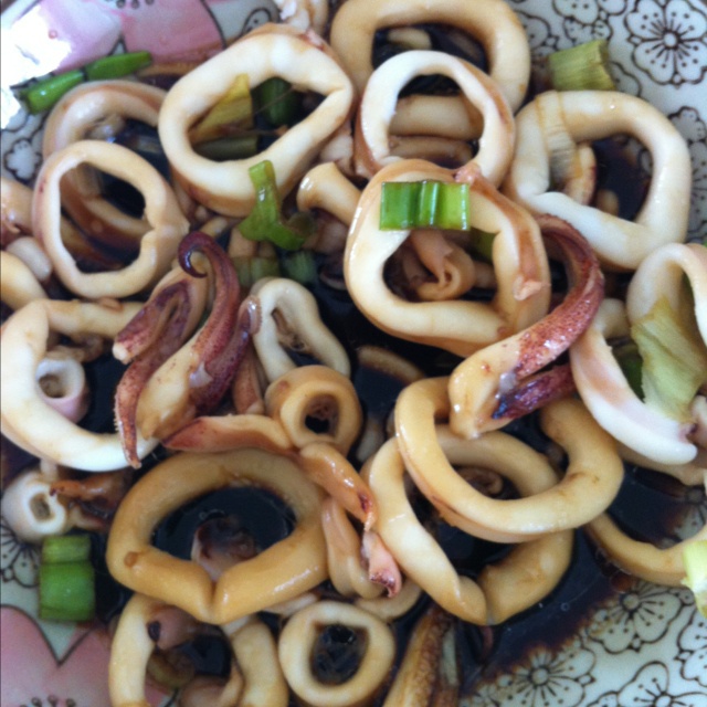 懒人版油淋鱿鱼