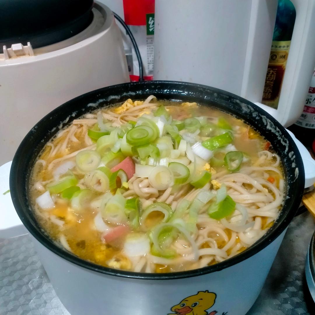 🌈高颜值挂面❗紫菜清汤面👉好吃到舔碗