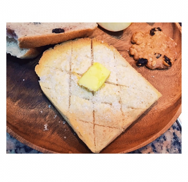 超简单的香甜烤土司片