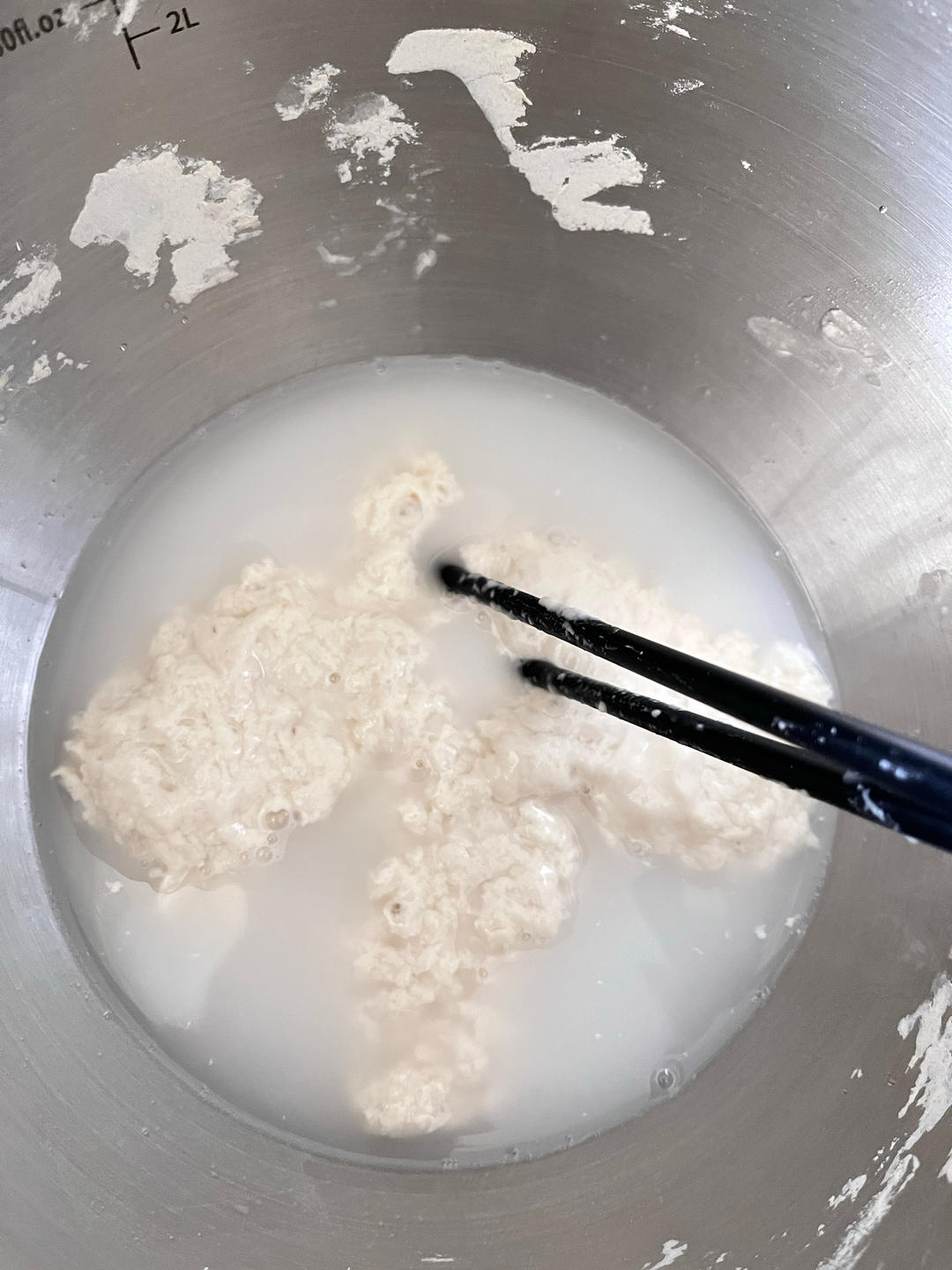 纯奶手撕吐司的做法 步骤1