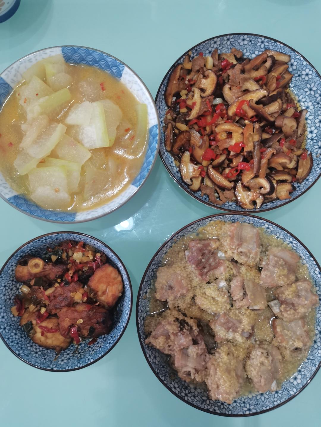 小米蒸排骨