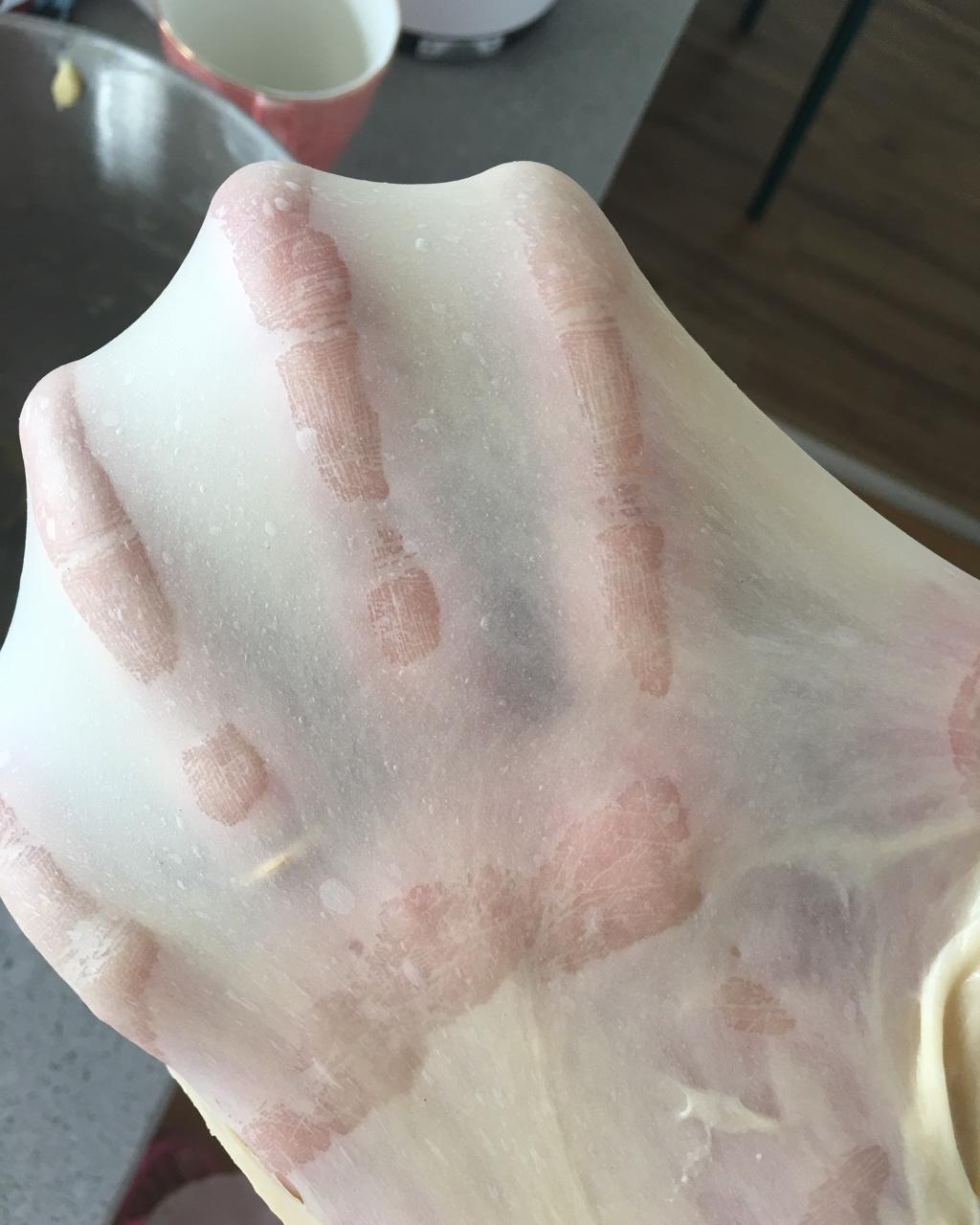 最省力气、不需摔面快速出手套膜（后酵母法）