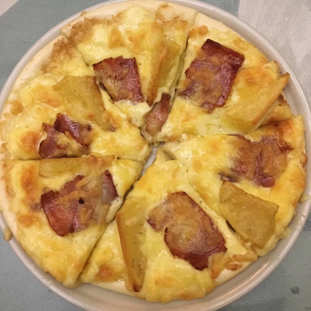 达美乐土豆披萨  土豆芝士培根披萨