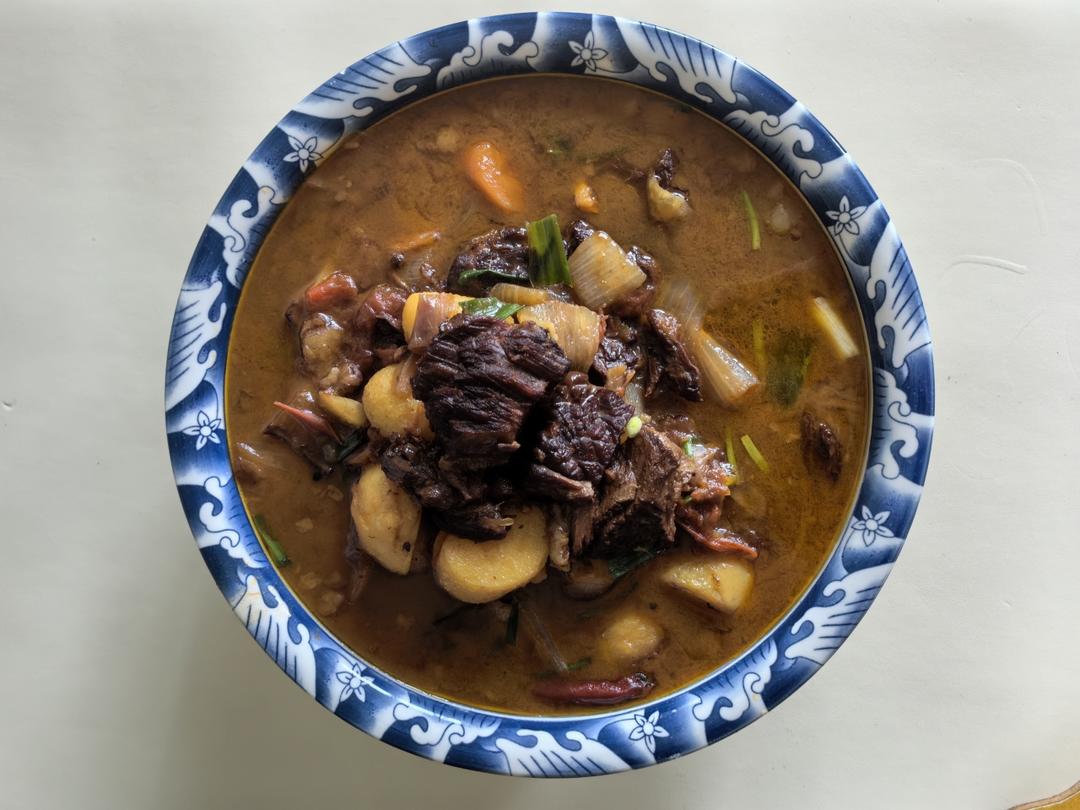 番茄土豆炖牛腩