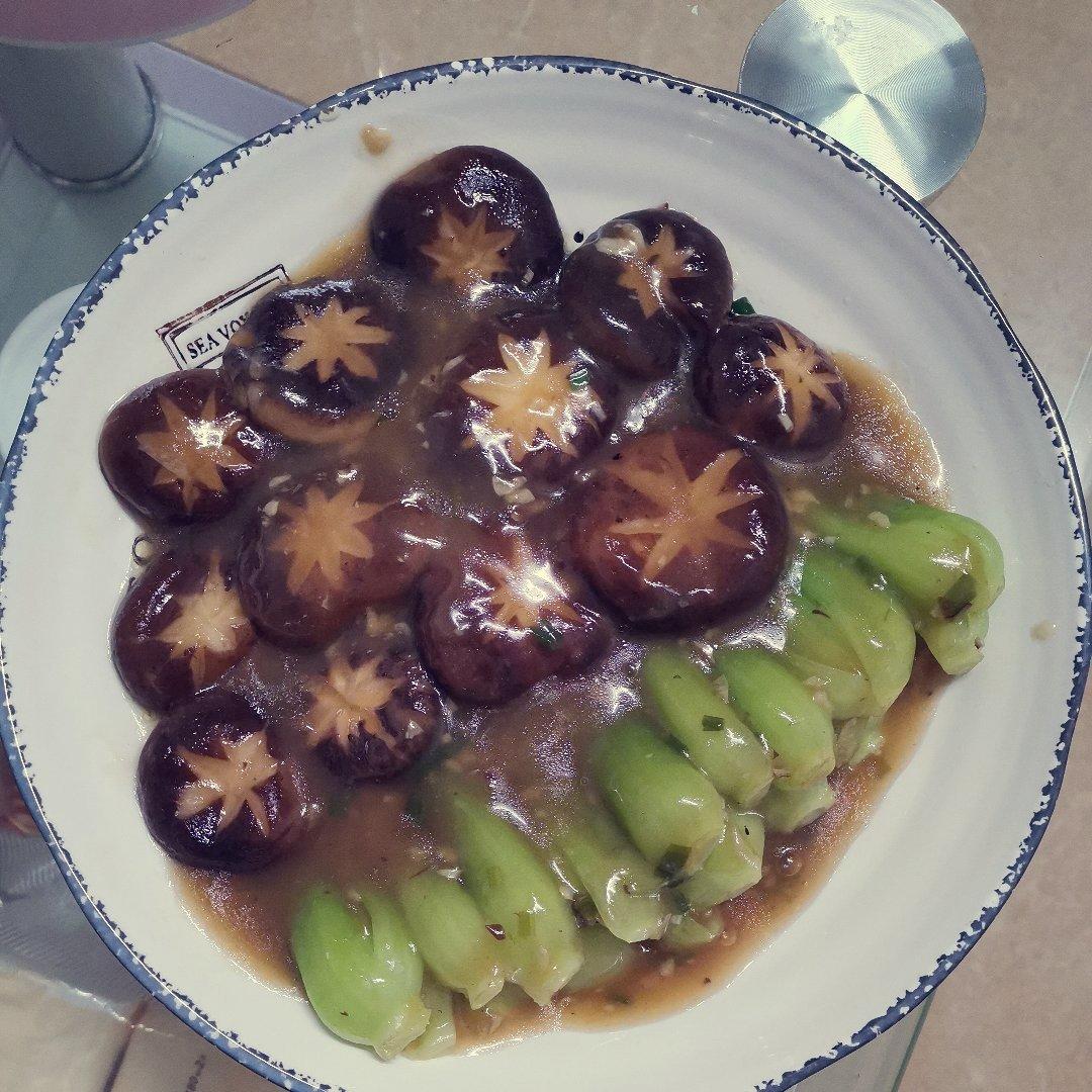 蚝油香菇小油菜