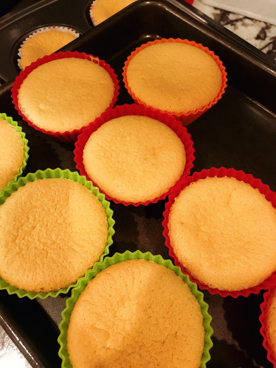 不回缩杯子蛋糕cupcake