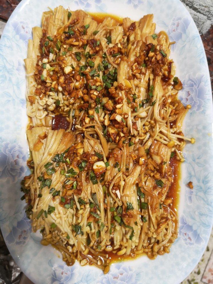 蒜蓉烤金针菇（烤箱版）