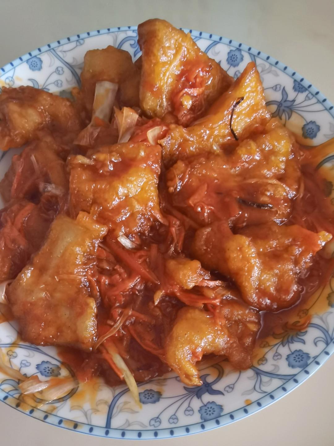 辽宁版番茄酱锅包肉