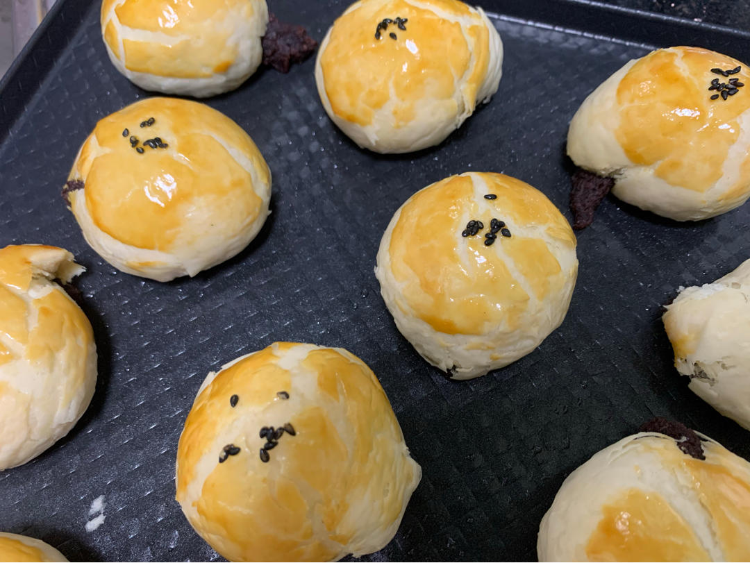 蛋黄酥&网红麻薯蛋黄酥---半圆天地盖包装调整方