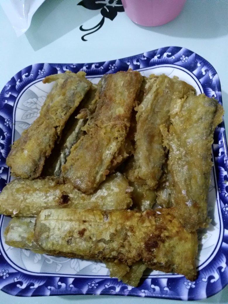 干炸带鱼