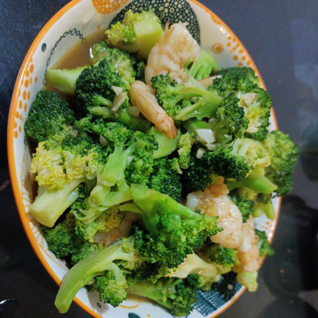 西蓝花虾仁