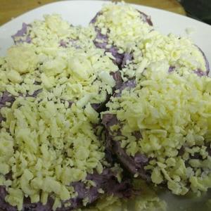 咪姆的马苏里拉芝士焗紫薯的做法 步骤6