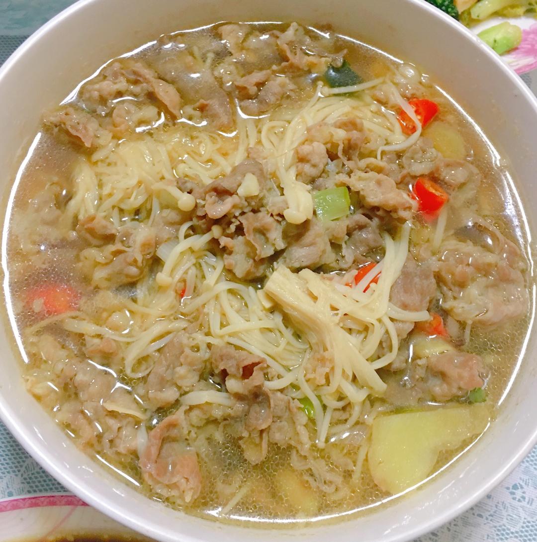 肥牛金针菇
