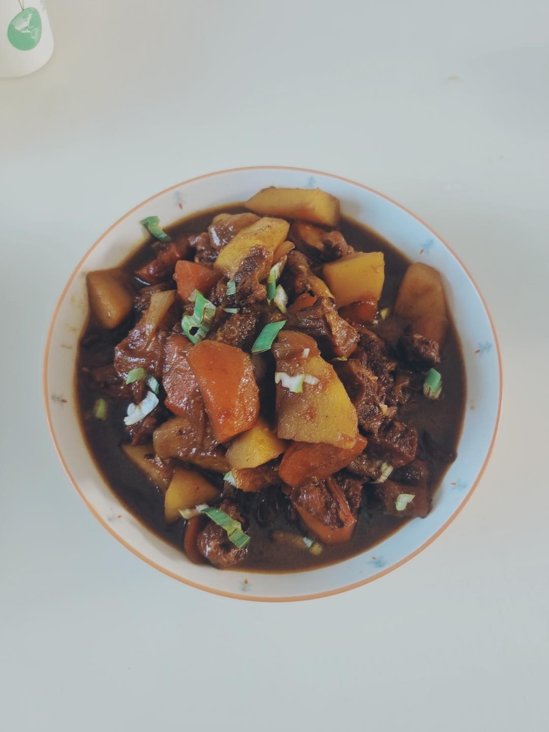 番茄土豆炖牛腩