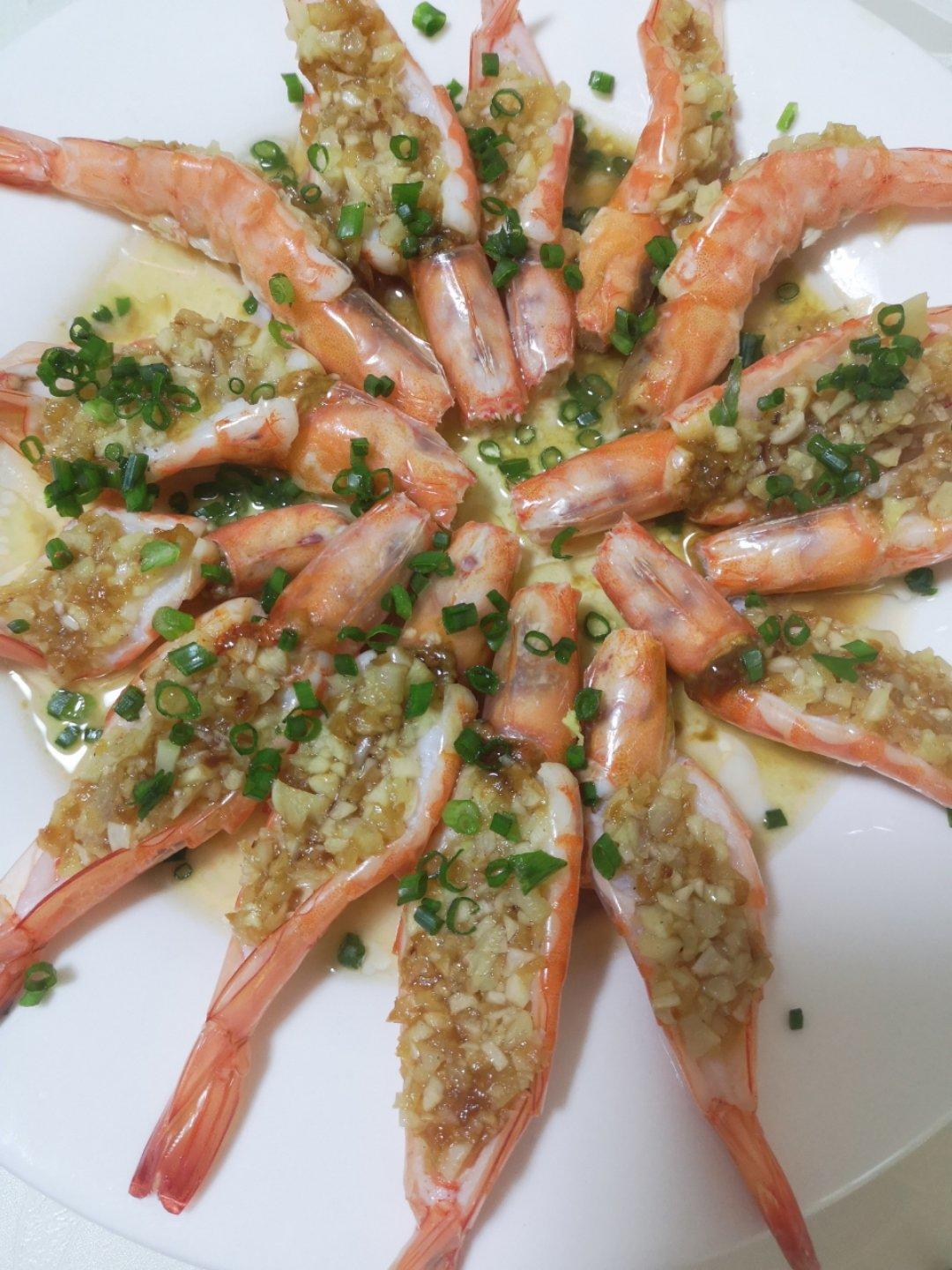 蒜蓉蒸虾(详细版)