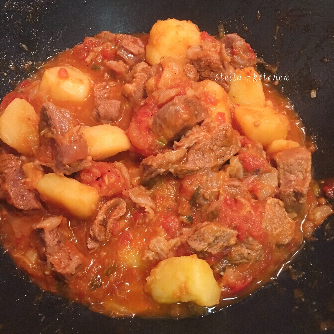 番茄牛腩(这样做牛肉不会老哦）