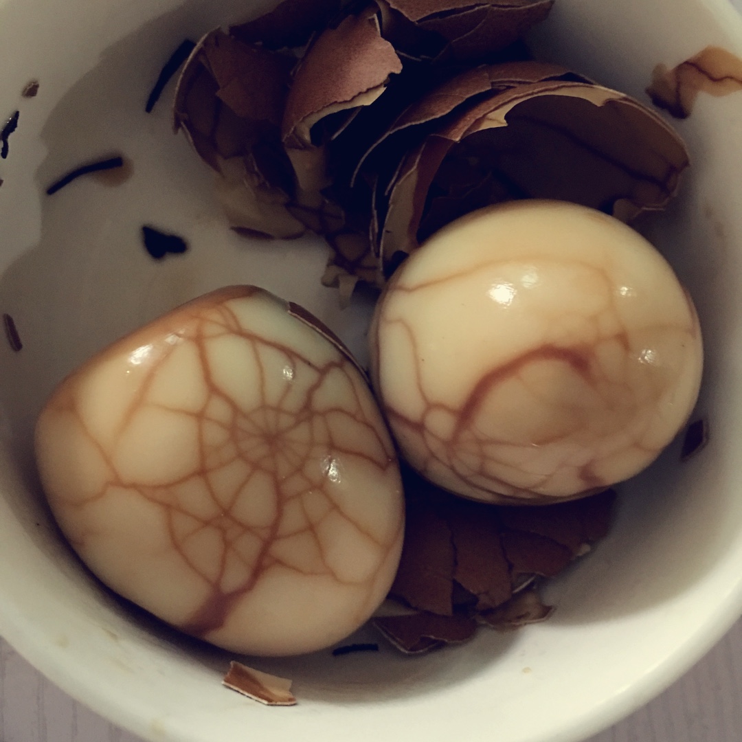 电饭煲煮五香茶叶蛋