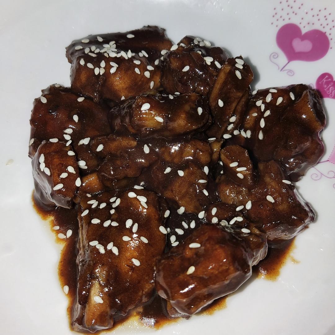 糖醋排骨（试验多次的最佳口感）