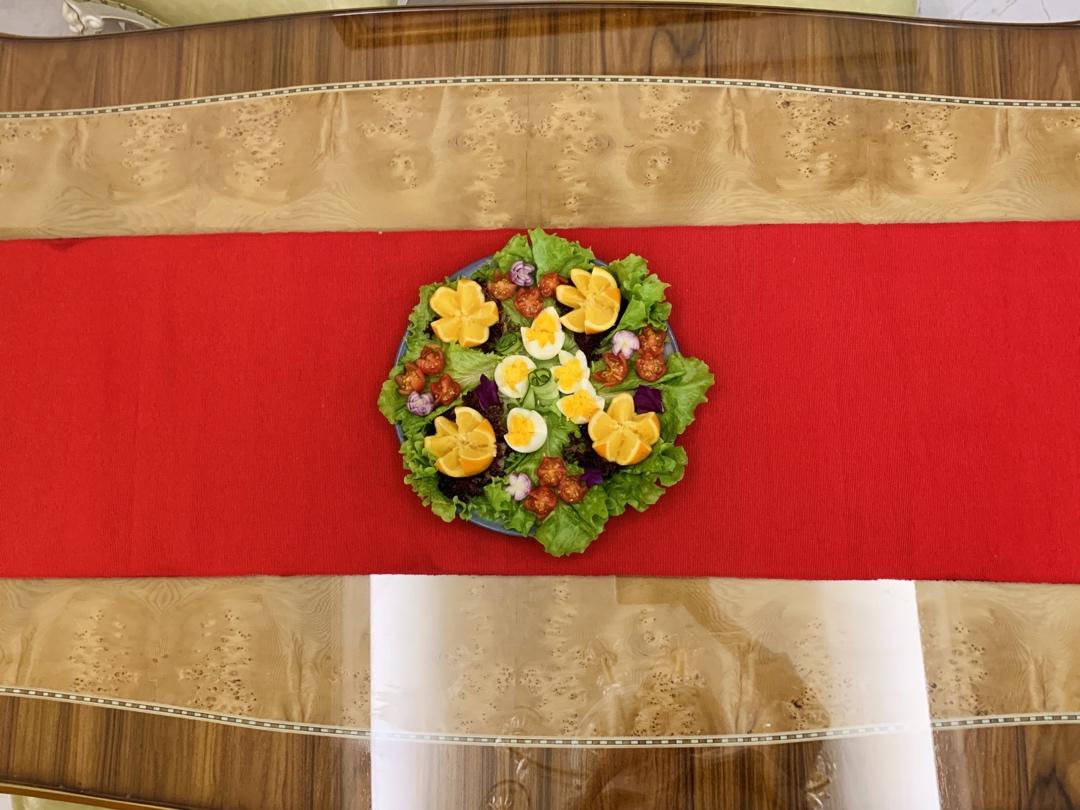 🌸花开富贵∣时蔬玫瑰花朵沙拉🌸