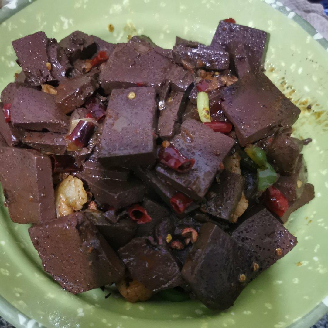 家常血旺豆腐