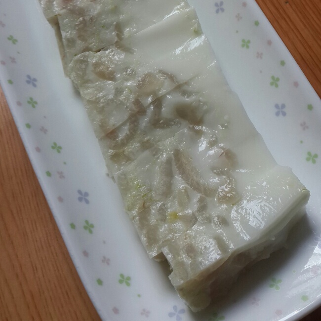 豆浆机版猪皮冻