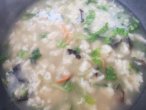 小白菜疙瘩汤的做法 步骤2