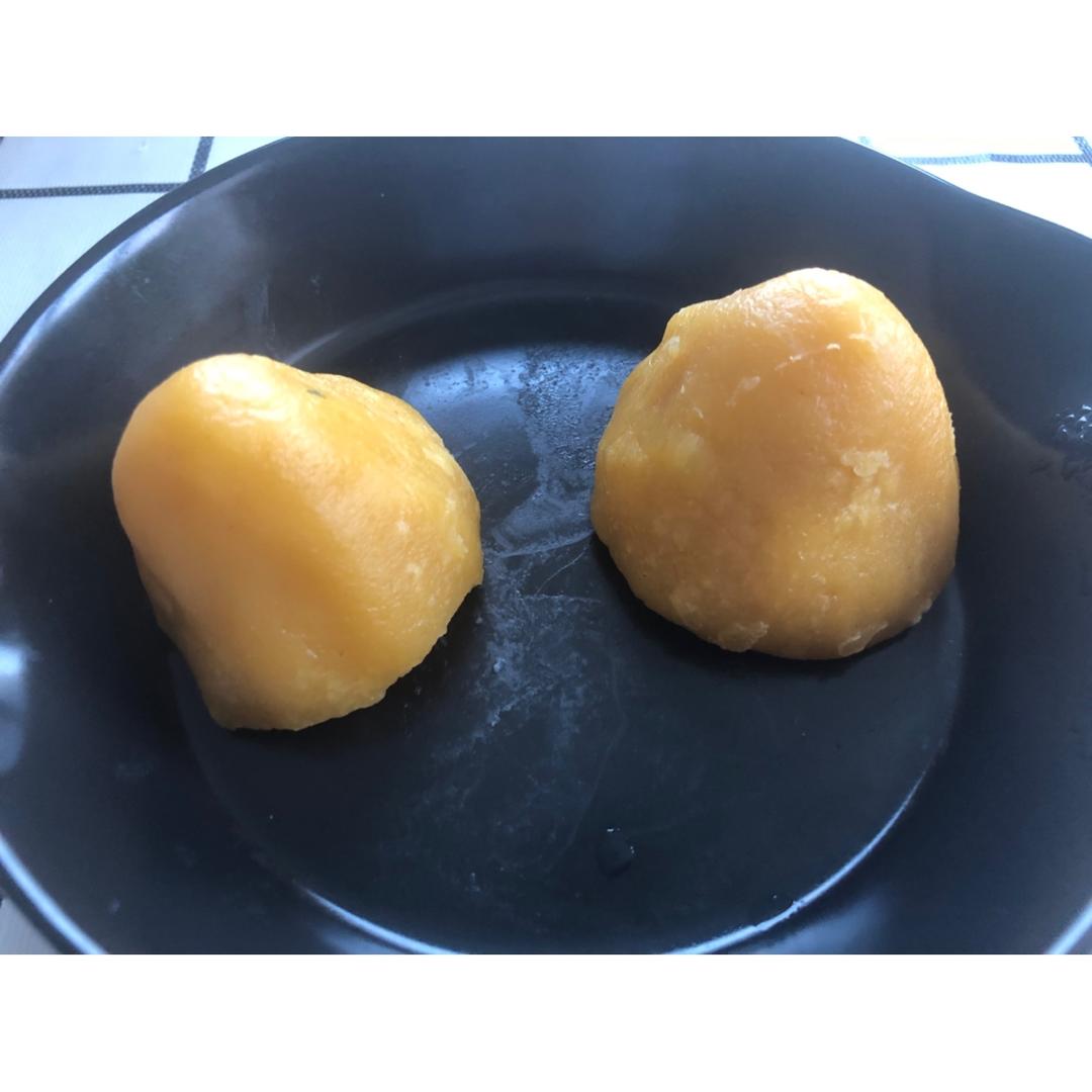奶香糯米窝窝头
