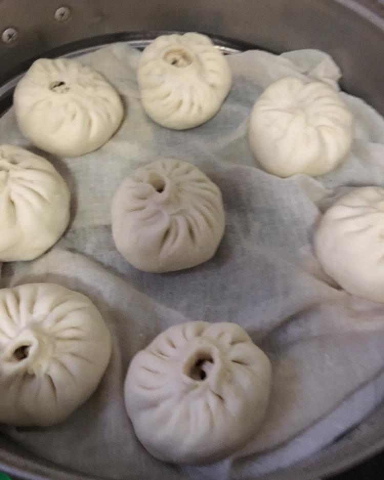 手工包子（肚脐包）