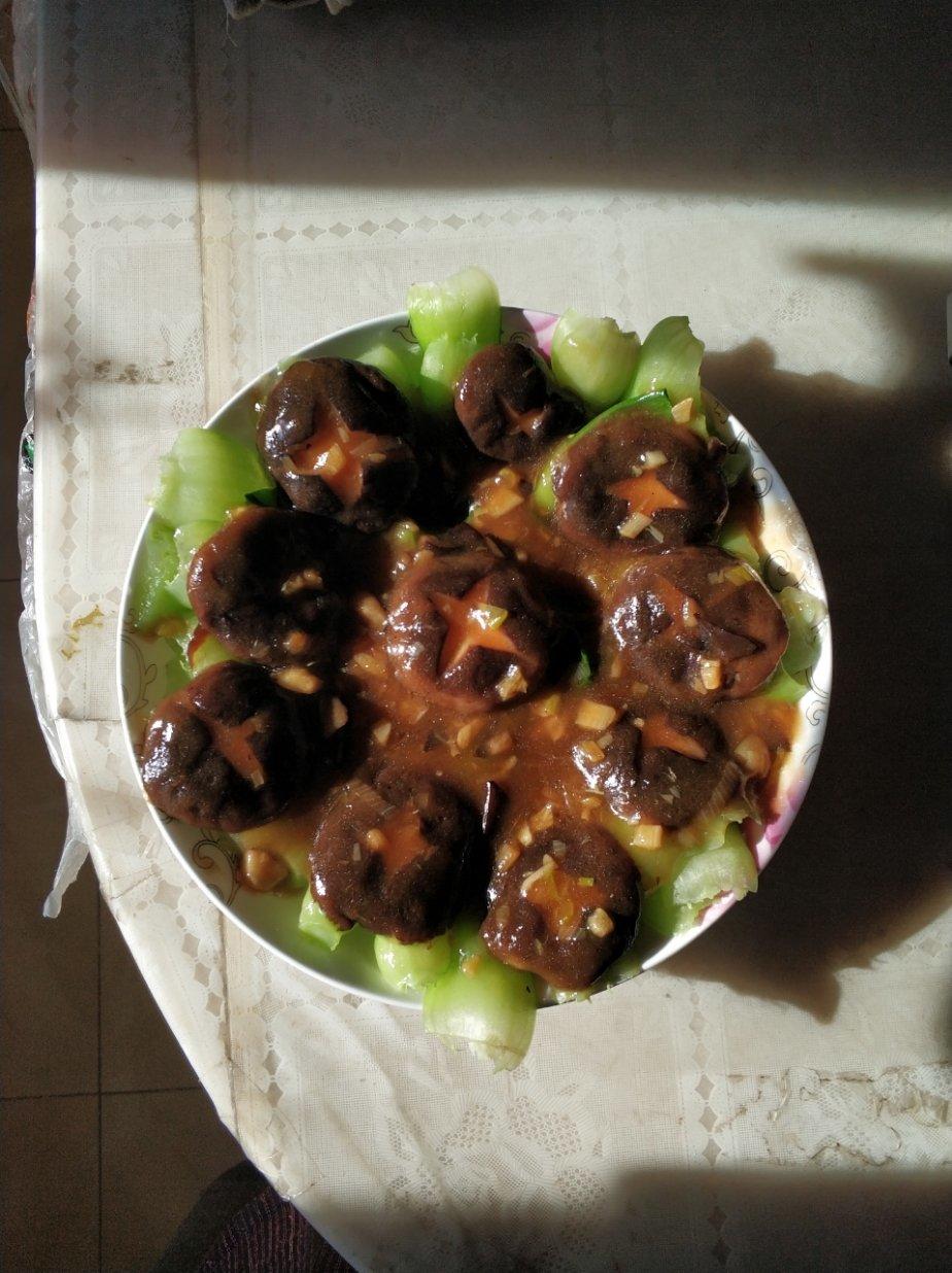 蚝油香菇小油菜