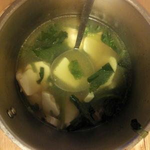 小白菜内酯豆腐汤的做法 步骤5