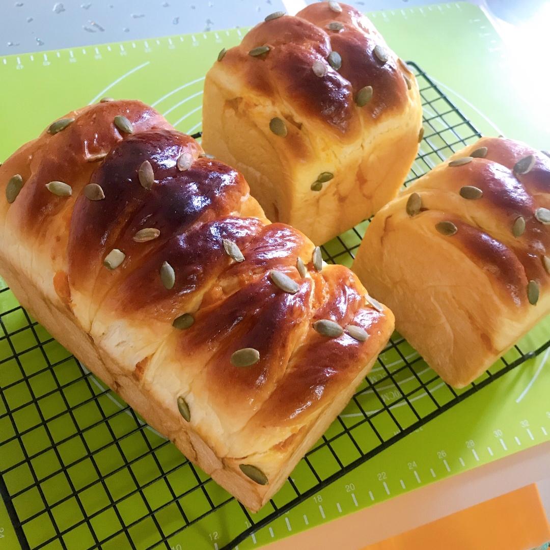 🎃double大伯南瓜（乳酪）吐司|金秋的颜色