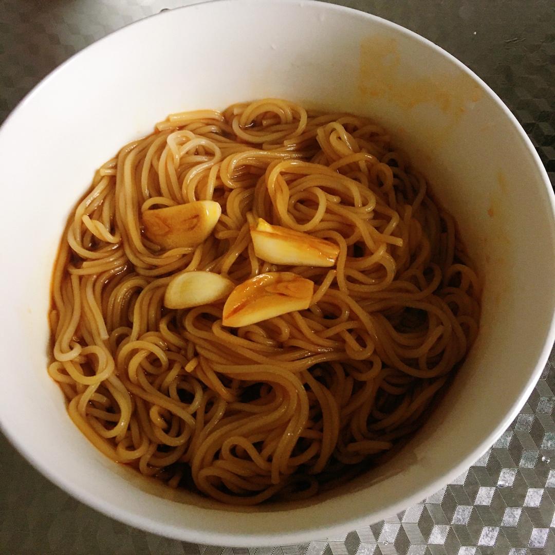 蒜面条