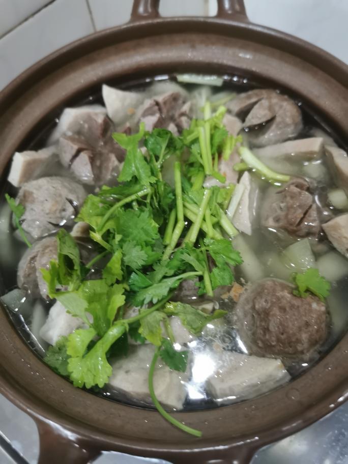 吊瓜丸子汤的做法