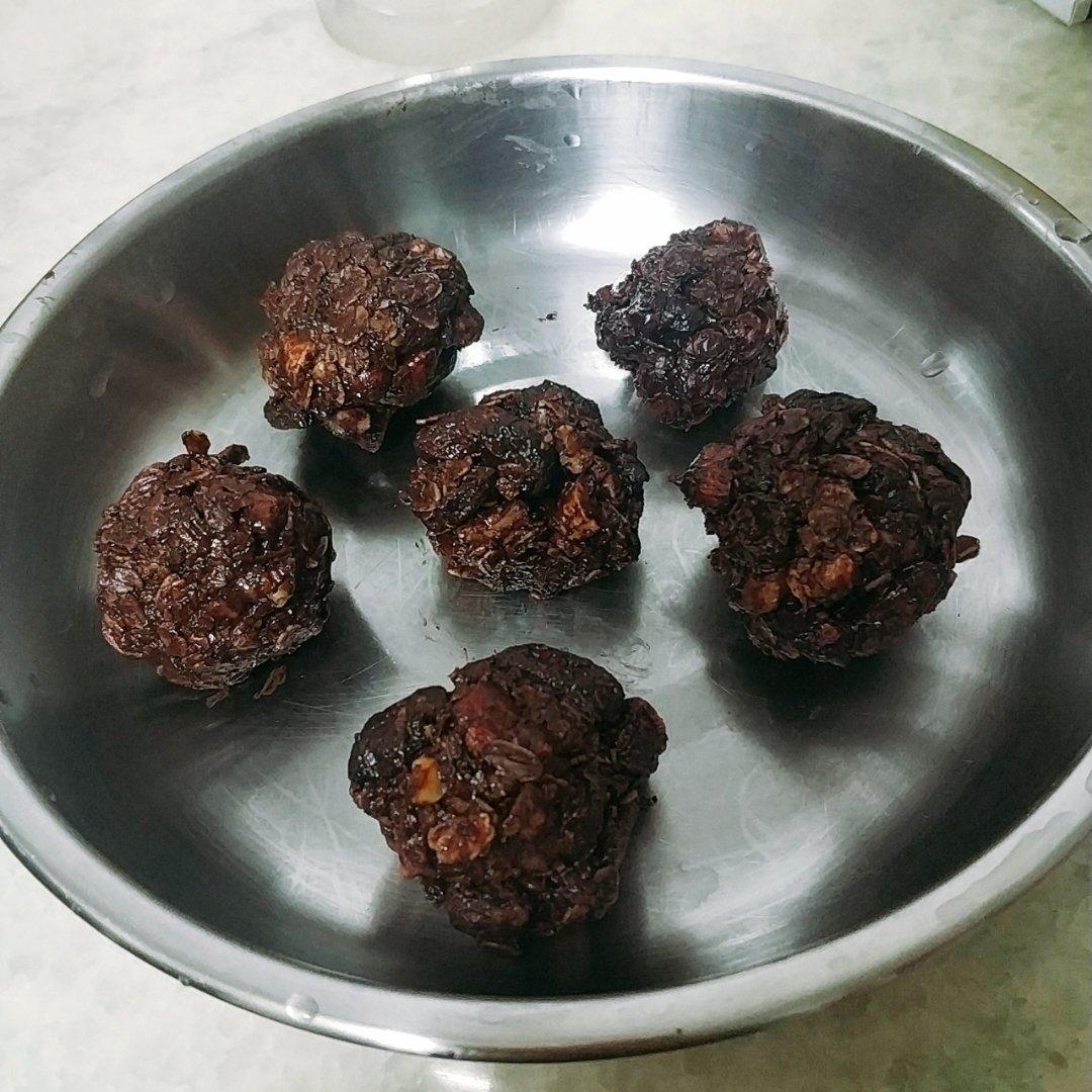 减脂代餐黑巧燕麦饼