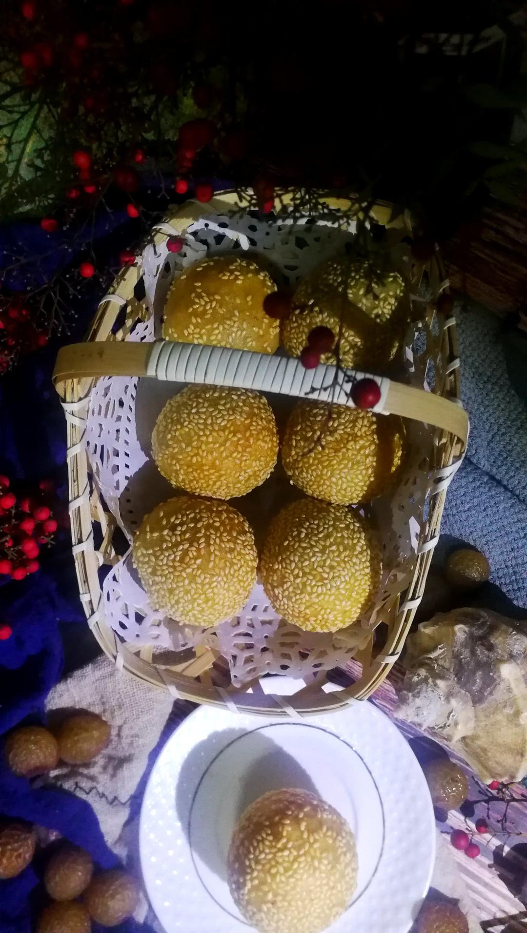 麻圆