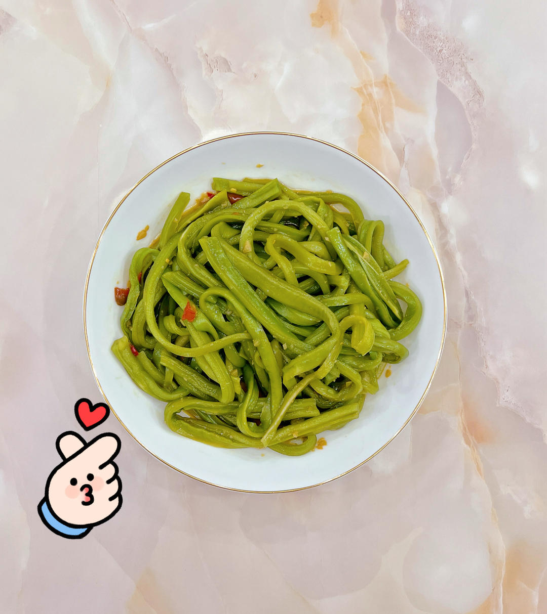 凉拌贡菜