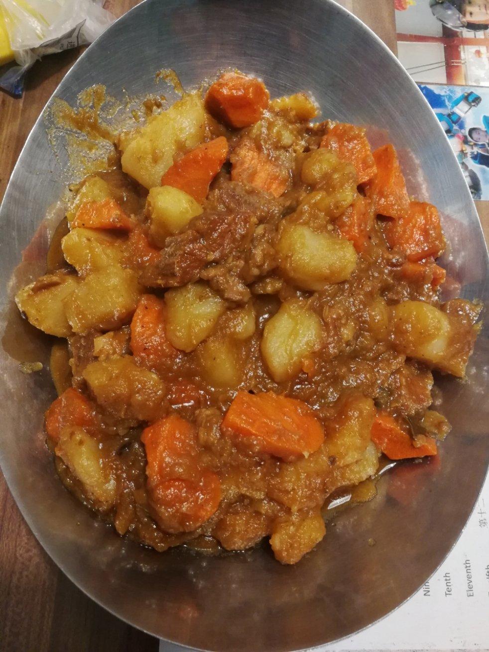 红烧牛肉土豆 （独家秘制）