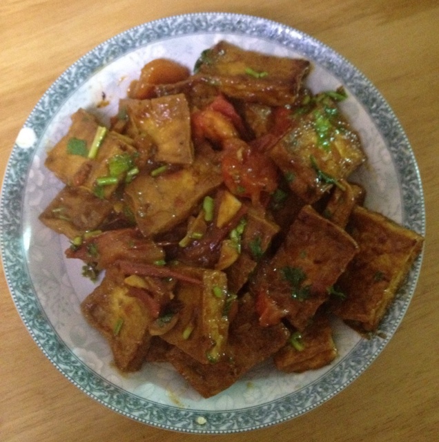 西红柿烧豆腐