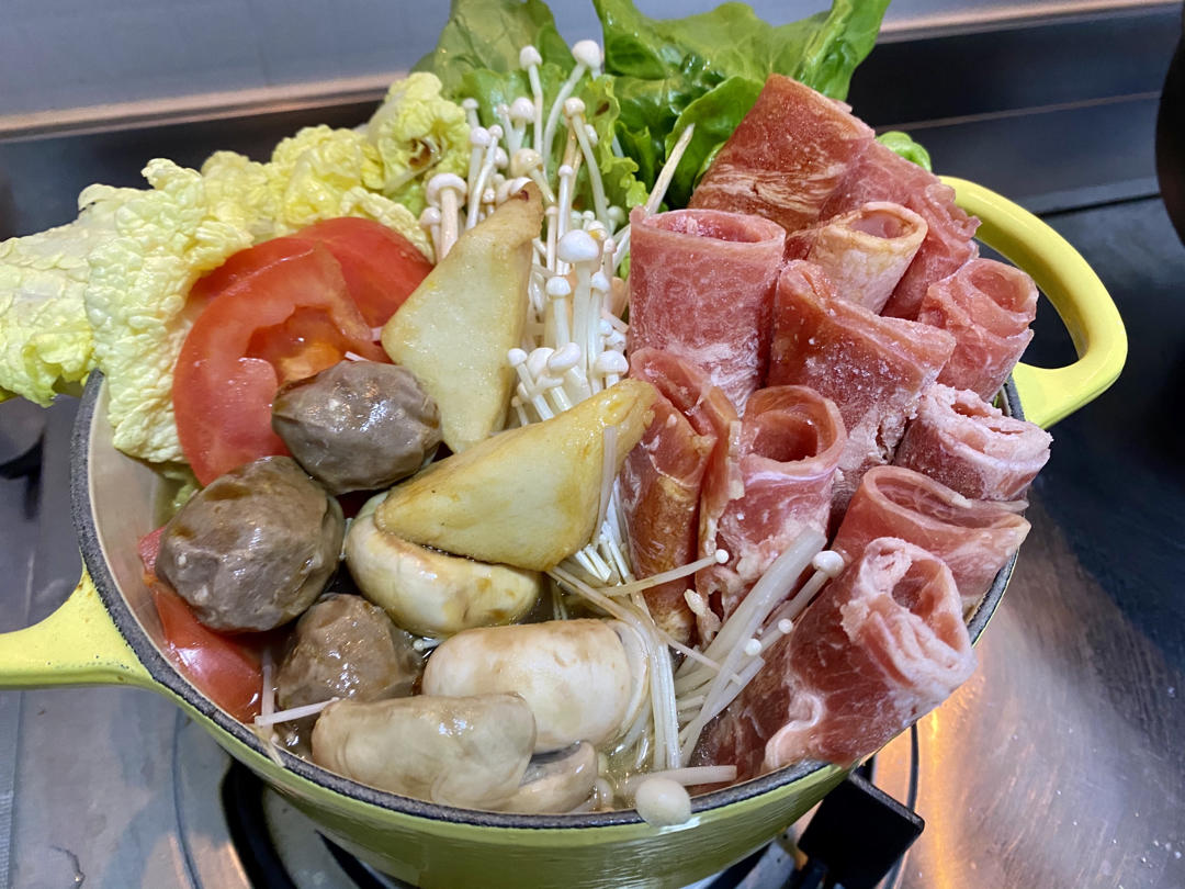 家庭简易版寿喜锅