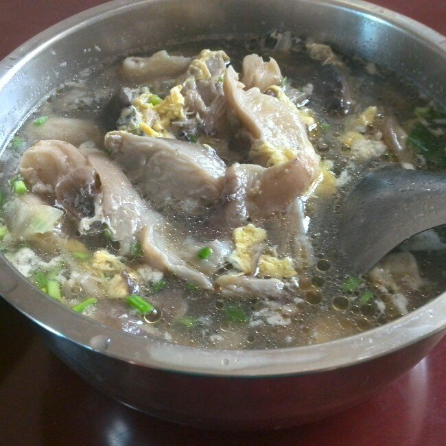 蘑菇鸡蛋汤