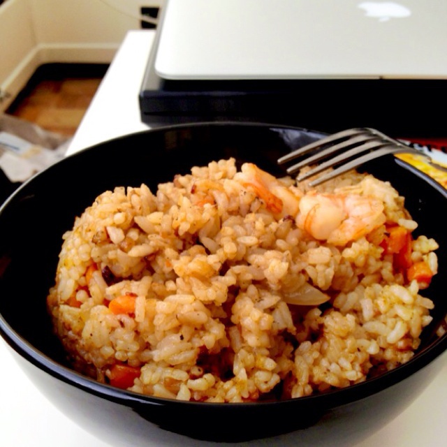 虾仁炒饭