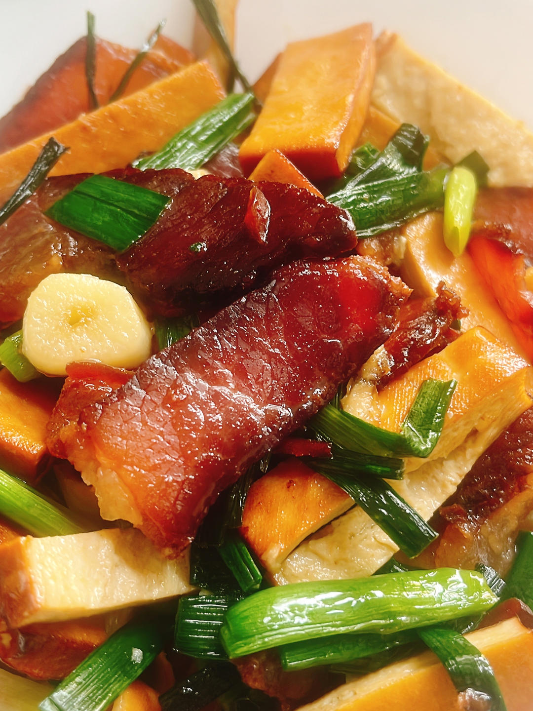 超级下饭的香干炒腊肉