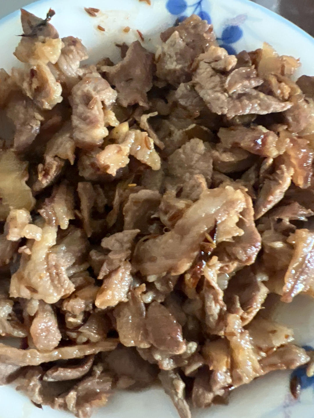 孜然羊肉片