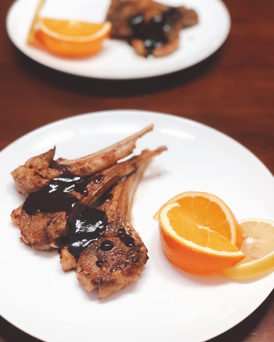 法式香煎小羊排