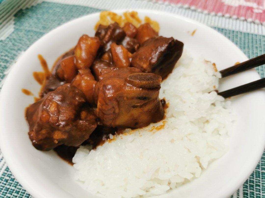 土豆炖排骨