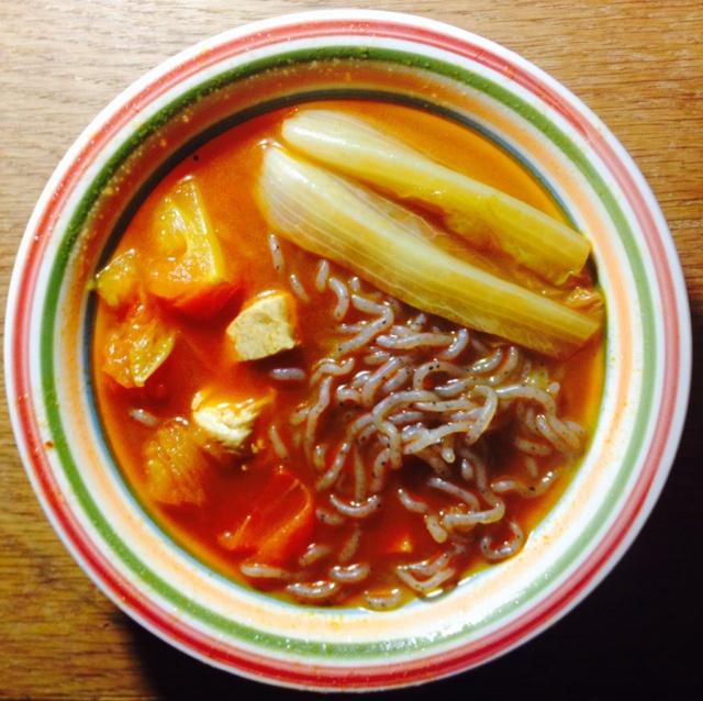 减肥玉米白菜魔芋汤