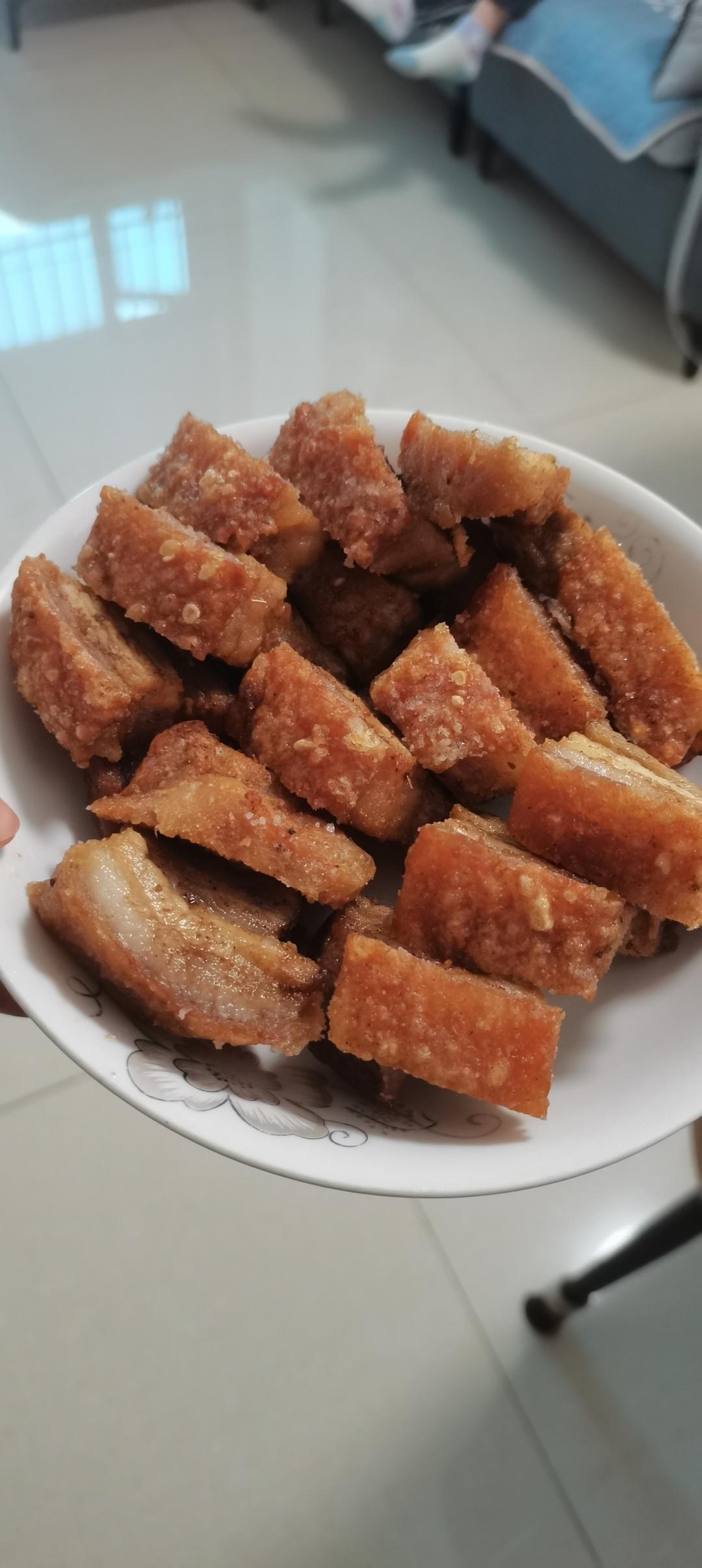 空气炸锅脆皮五花肉