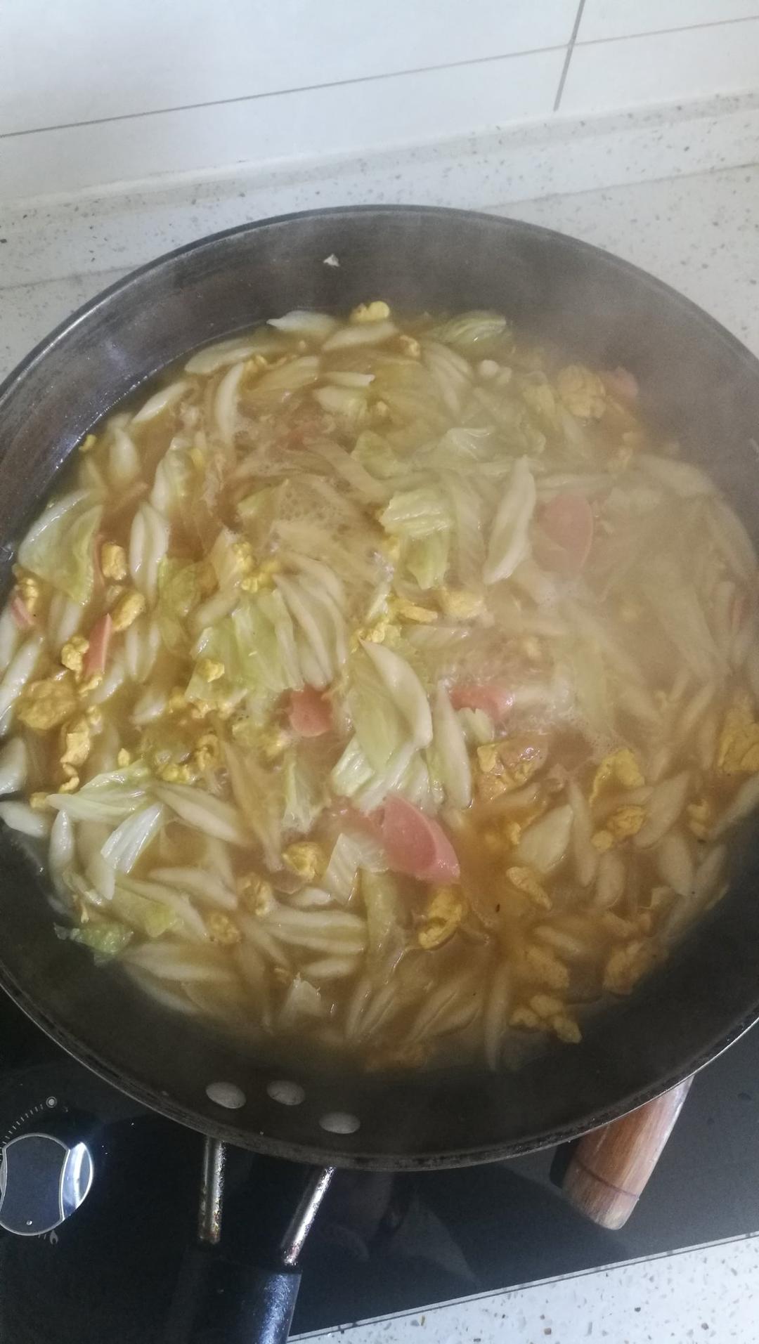 连着3天儿子都点名要吃的晚餐，剪刀面