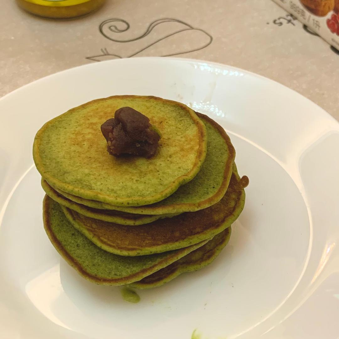 抹茶红豆煎饼🥞的做法