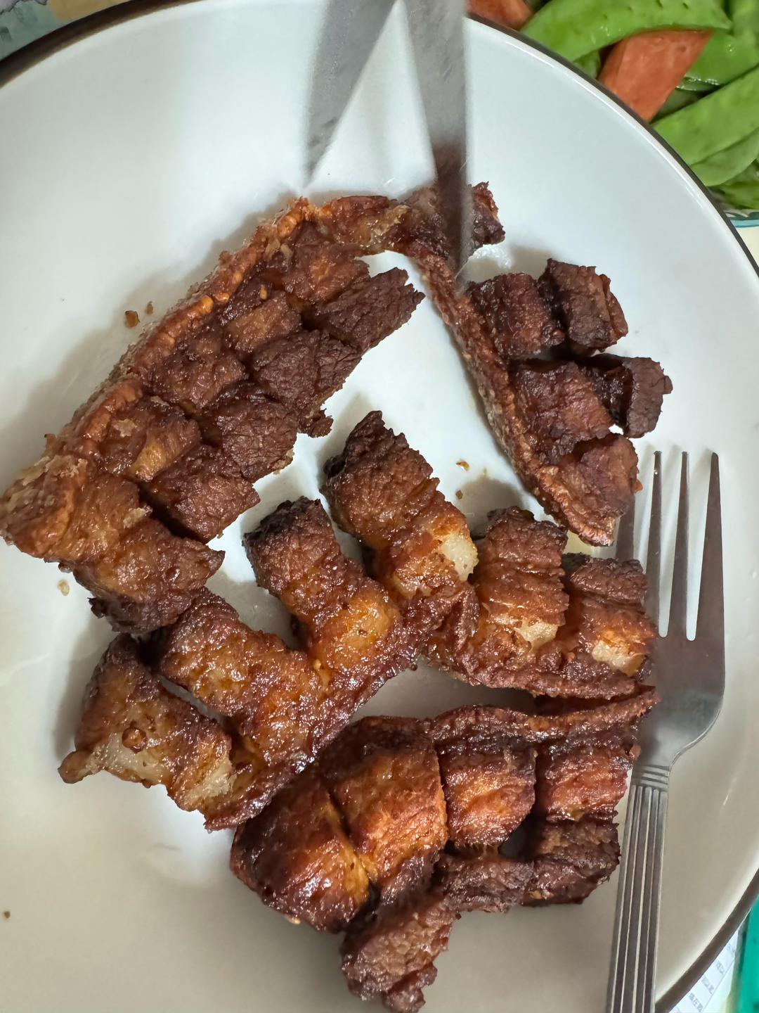 脆皮五花肉这样做 肥而不腻 巨香！！